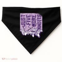 Just Five More Minutes Game USA-Made Doggie Bandana thumb 0