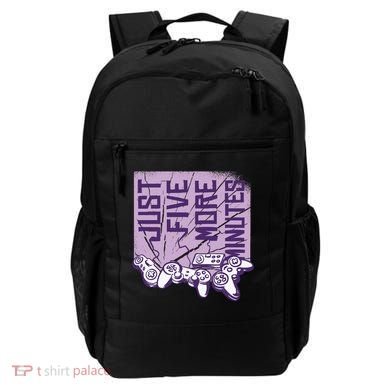 Just Five More Minutes Game Backpack