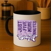 Just Five More Minutes Game Coffee Mug thumb 4