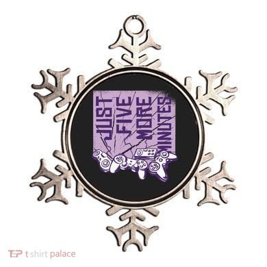 Just Five More Minutes Game Ornament