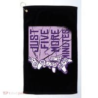 Just Five More Minutes Game Golf Towel thumb 0