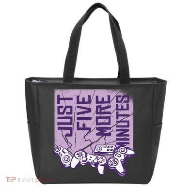 Just Five More Minutes Game Tote Bag