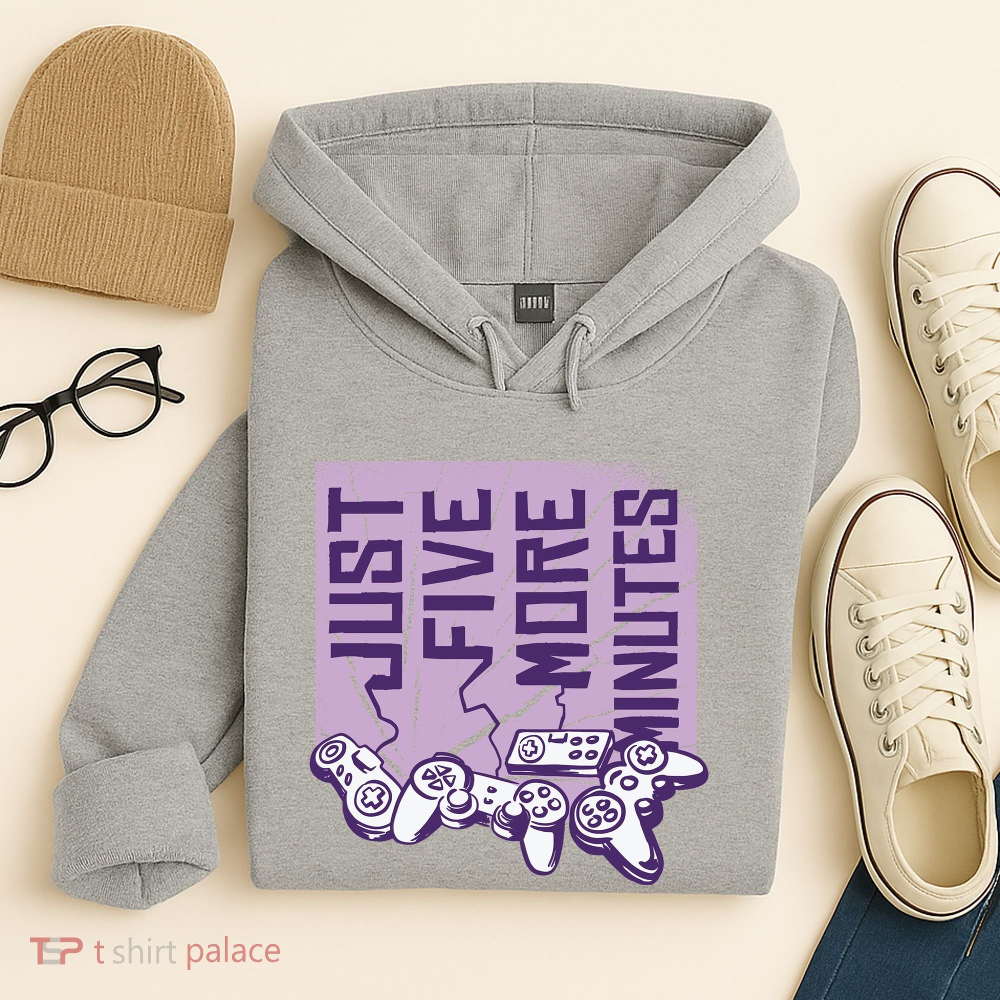 Just Five More Minutes Game Hoodie