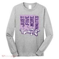 Just Five More Minutes Game Long Sleeve Shirt thumb 0