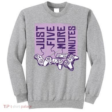 Just Five More Minutes Game Sweatshirt