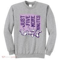 Just Five More Minutes Game Sweatshirt thumb 0