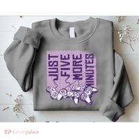 Just Five More Minutes Game Sweatshirt thumb 2
