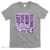 Just Five More Minutes Game T-Shirt thumb 0