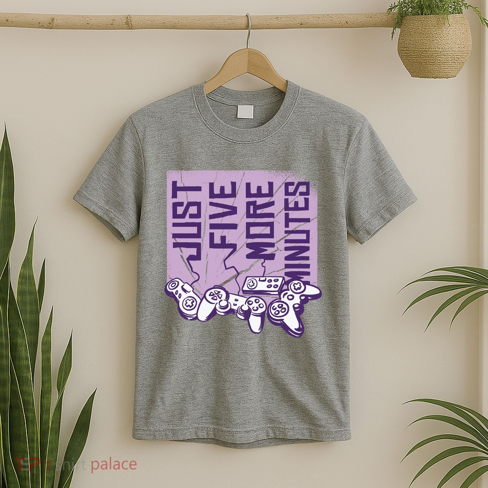 Just Five More Minutes Game T-Shirt