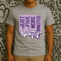 Just Five More Minutes Game T-Shirt thumb 3
