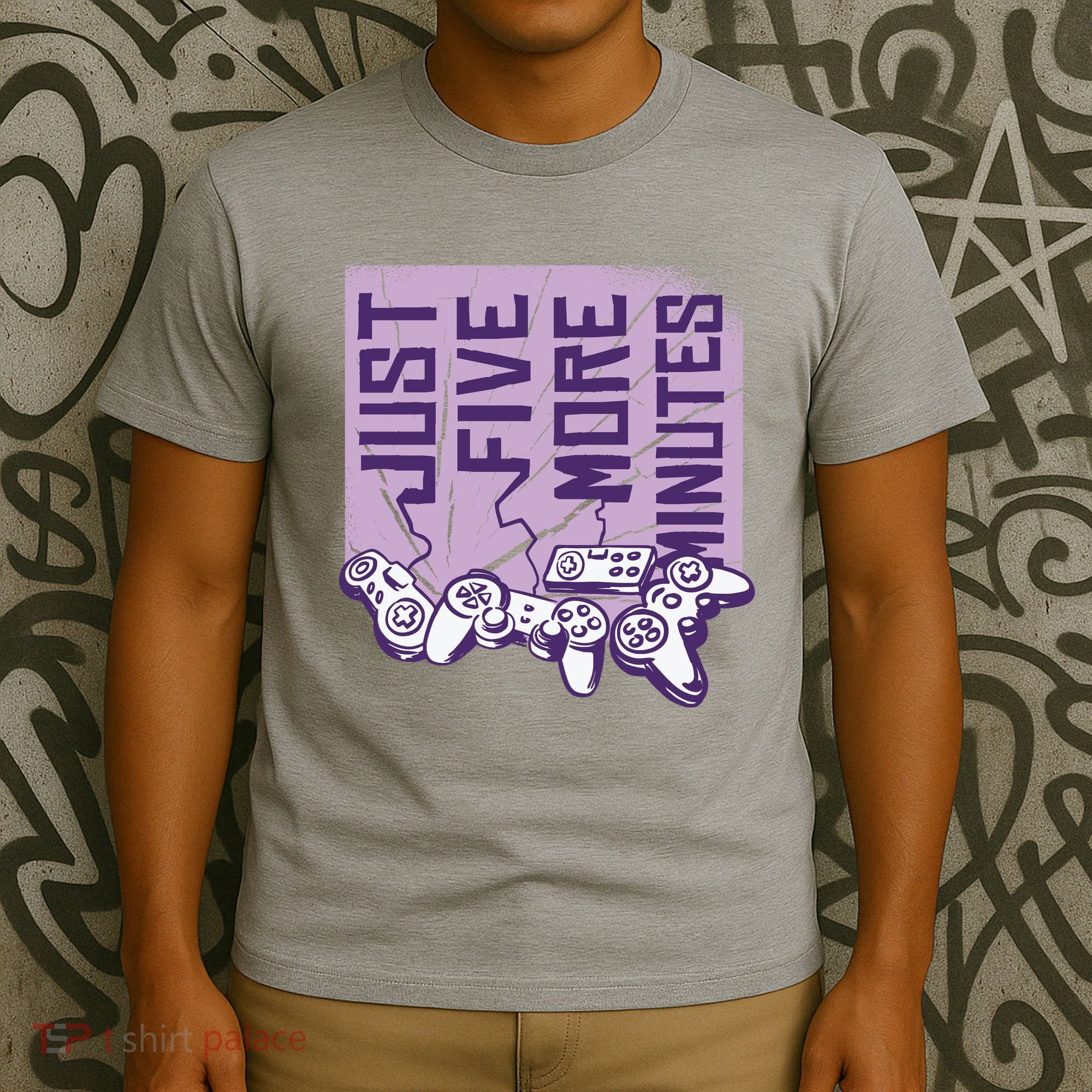 Just Five More Minutes Game T-Shirt