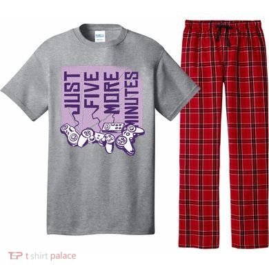Just Five More Minutes Game Pajama Set