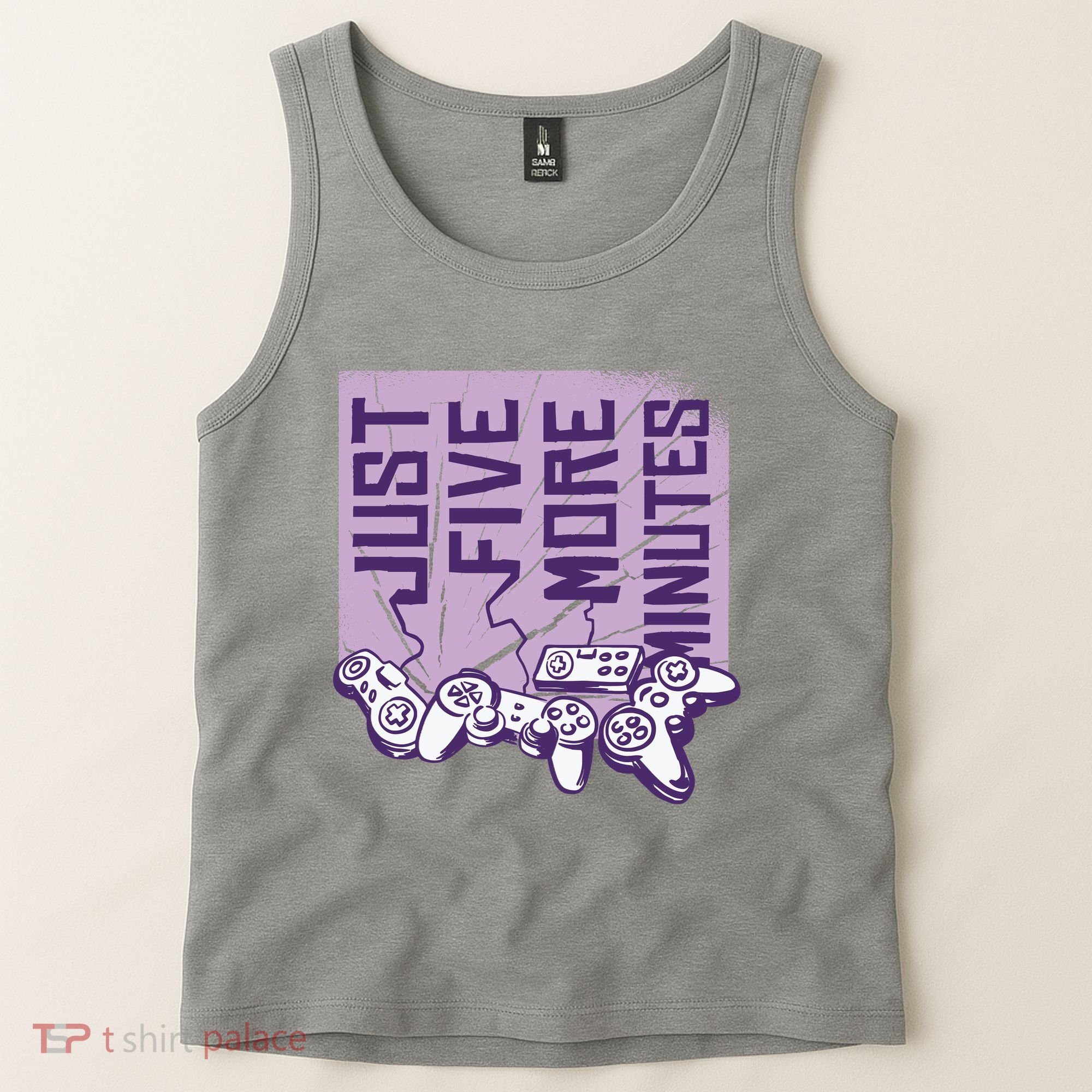 Just Five More Minutes Game Tank Top
