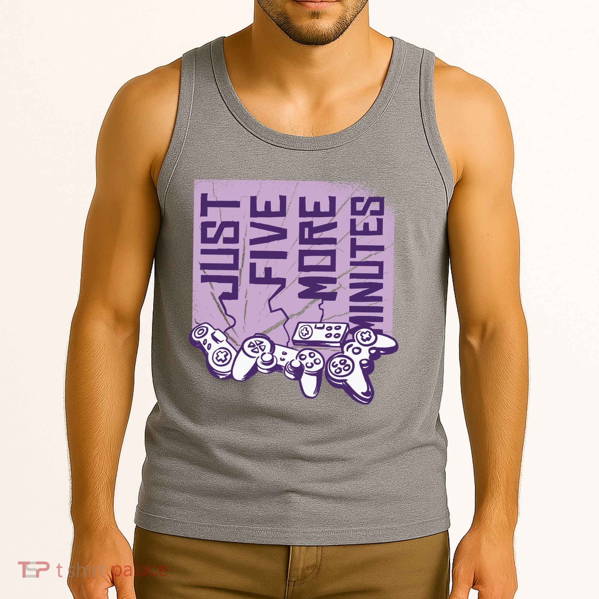Just Five More Minutes Game Tank Top