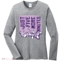 Just Five More Minutes Game Women's Long Sleeve Shirt thumb 0