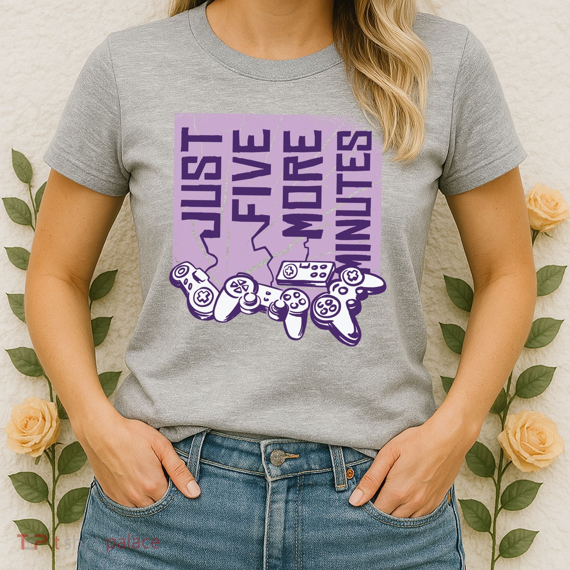 Just Five More Minutes Game Women's T-Shirt