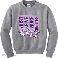 Just Five More Minutes Game Kids Sweatshirt thumb 0
