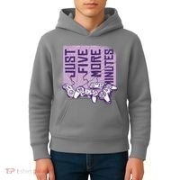 Just Five More Minutes Game Kids Hoodie thumb 4