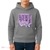 Just Five More Minutes Game Kids Hoodie thumb 4