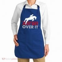 Just Get Over It Funny Horse Riding Apron thumb 2