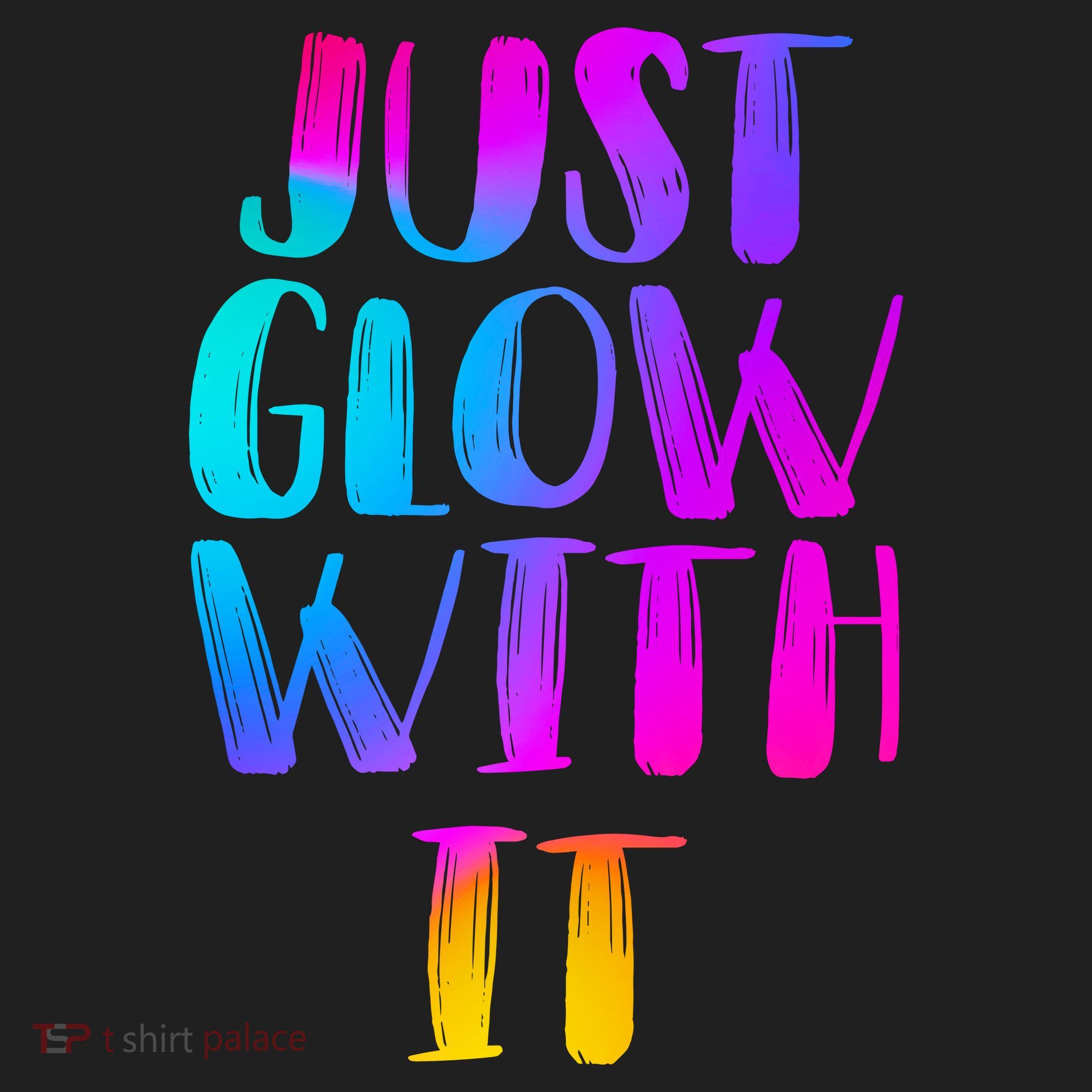 Just Glow With It Funny Retro Women's Sweatshirt