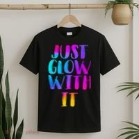 Just Glow With It Funny Retro T-Shirt thumb 2