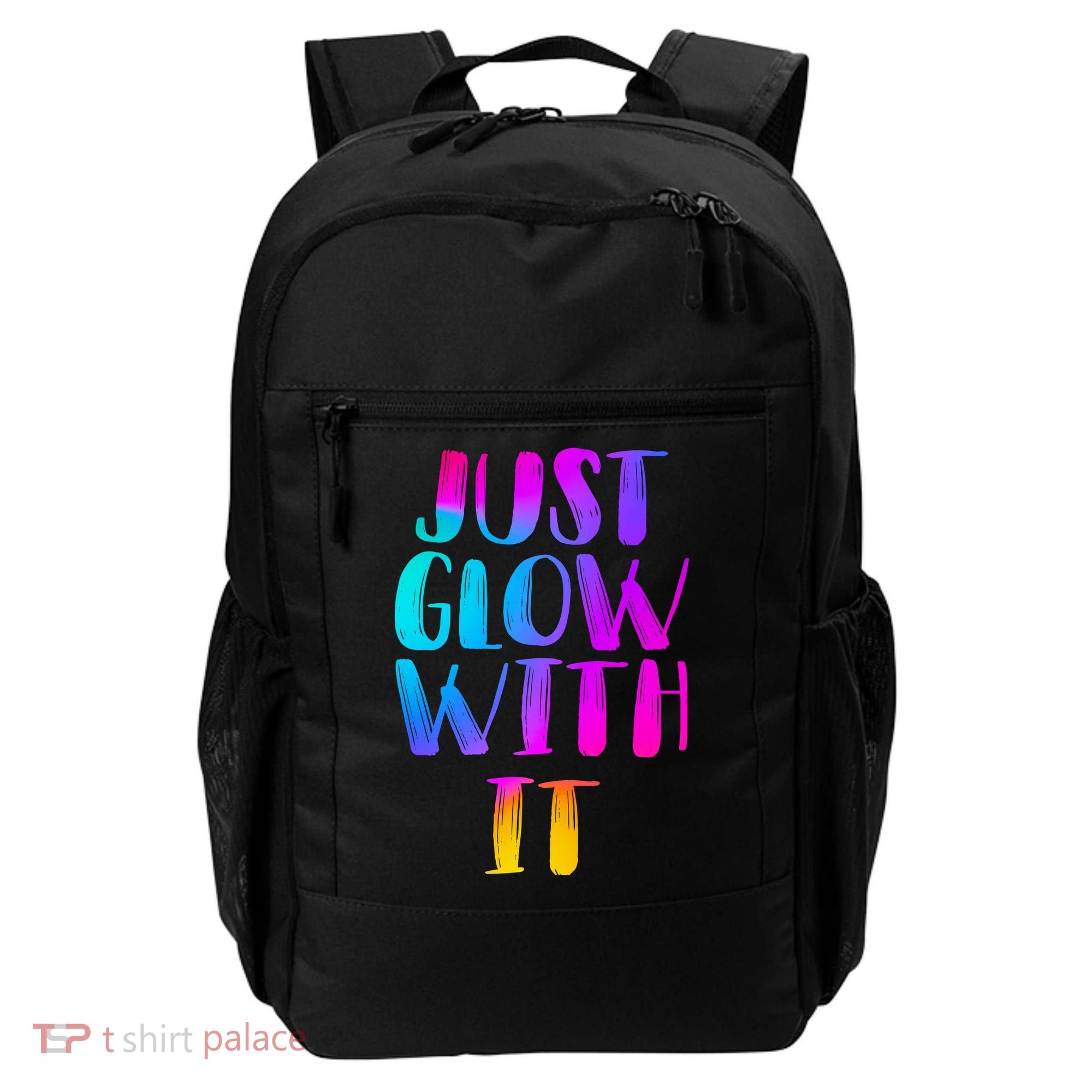 Just Glow With It Funny Retro Backpack