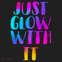 Just Glow With It Funny Retro Tumbler thumb 3