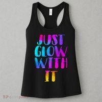 Just Glow With It Funny Retro Women's Tank Top thumb 3