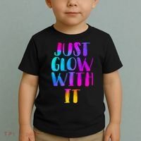 Just Glow With It Funny Retro Toddler T-Shirt thumb 2