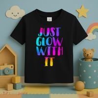 Just Glow With It Funny Retro Toddler T-Shirt thumb 3