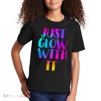 Just Glow With It Funny Retro Kids T-Shirt thumb 2