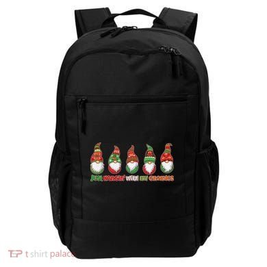Just Hanging with My Gnomies Christmas Backpack