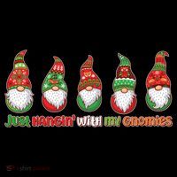 Just Hanging with My Gnomies Christmas Coffee Mug thumb 5