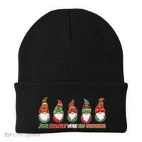 Just Hanging with My Gnomies Christmas Beanie thumb 0