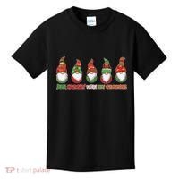 Just Hanging with My Gnomies Christmas Kids T-Shirt thumb 0