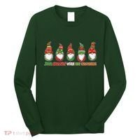 Just Hanging with My Gnomies Christmas Long Sleeve Shirt thumb 0