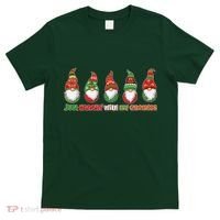 Just Hanging with My Gnomies Christmas T-Shirt thumb 0