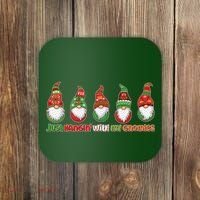 Just Hanging with My Gnomies Christmas Coaster thumb 0