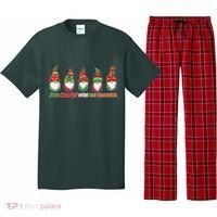 Just Hanging with My Gnomies Christmas Pajama Set thumb 0