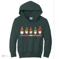 Just Hanging with My Gnomies Christmas Kids Hoodie thumb 0