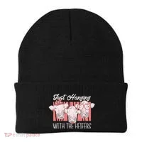 Just Hanging With The Heifers Beanie thumb 0