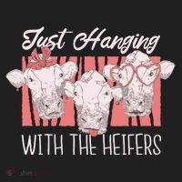 Just Hanging With The Heifers Hat thumb 2