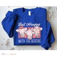 Just Hanging With The Heifers Sweatshirt thumb 2