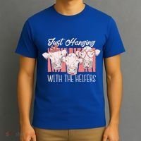 Just Hanging With The Heifers T-Shirt thumb 3