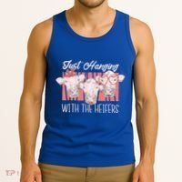 Just Hanging With The Heifers Tank Top thumb 3