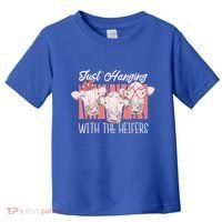 Just Hanging With The Heifers Toddler T-Shirt thumb 0