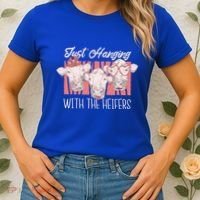 Just Hanging With The Heifers Women's T-Shirt thumb 2