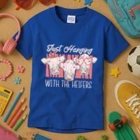 Just Hanging With The Heifers Kids T-Shirt thumb 3