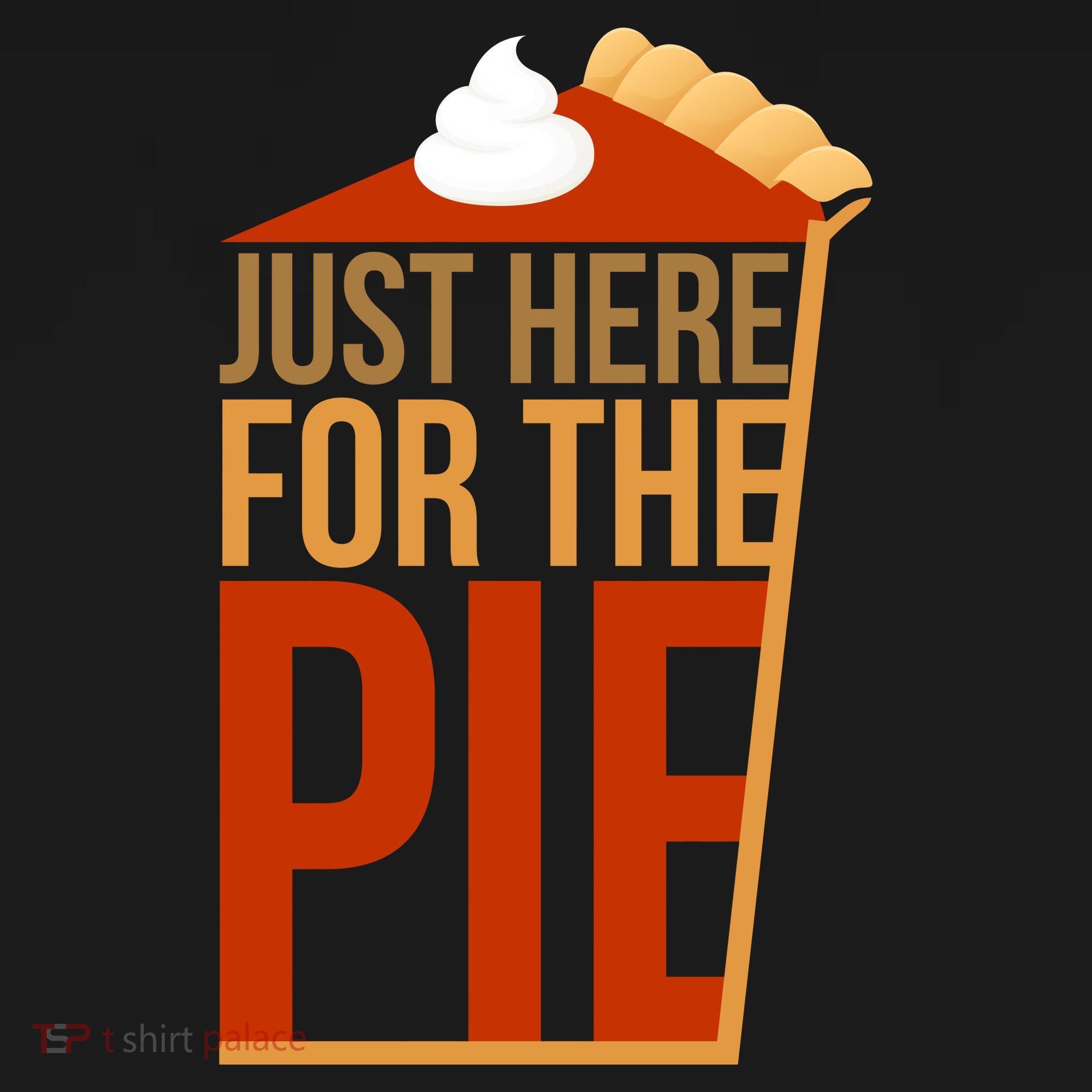 Just Here For The Pie Doggie Tank